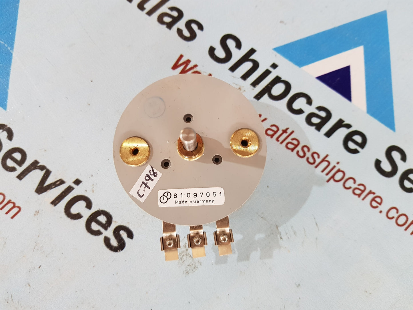 1.5K 35 8'D TERMINALS WIRE WOUND POTENTIOMETER