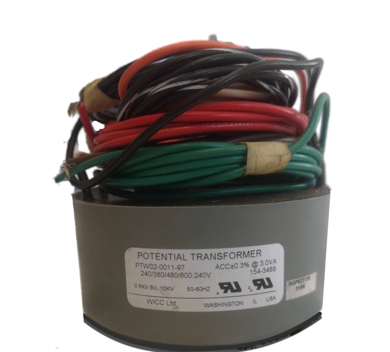 Caterpillar PTW02-0011-97 Potential Transformer 50-60Hz 154-3488