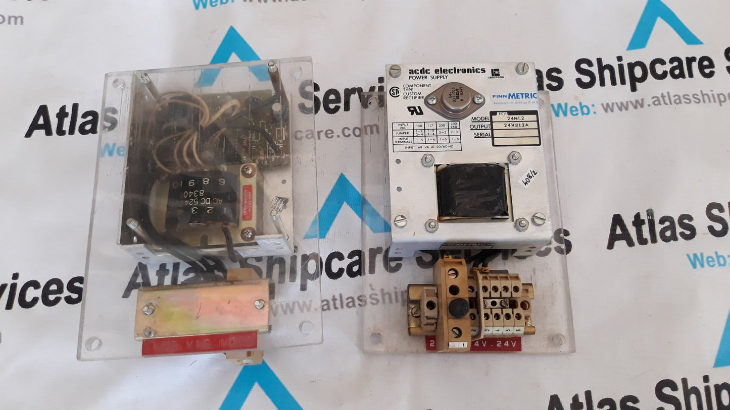 EMERSON ACDC ELECTRONICS POWER SUPPLY 24N1.2