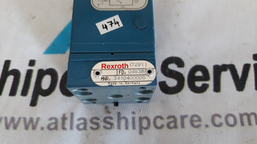 REXROTH DIRECTIONAL & PRESSURE VALVES 3410400000