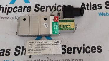 4-WAY SOLENOID VALVE FOR MANIFOLD MB15G-A3P