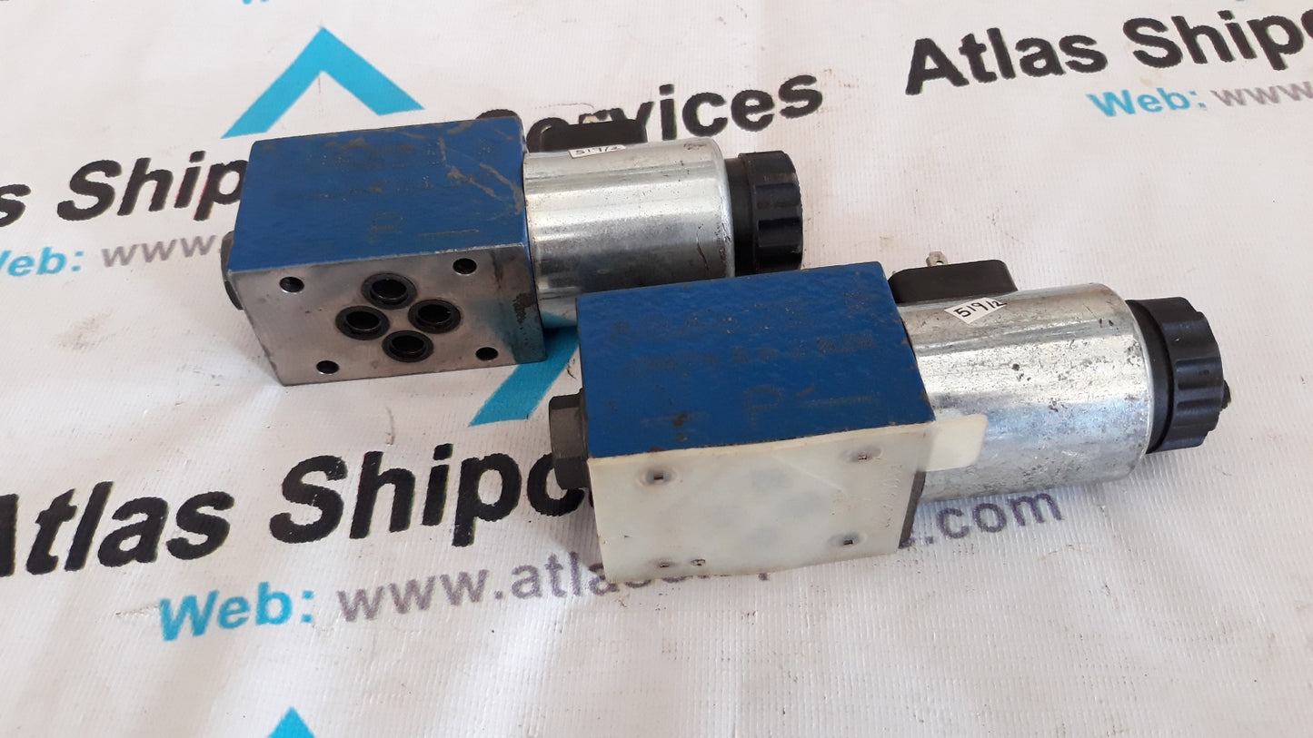 REXROTH HYDRAULICS 4WE 6JB62/EG24N9K4 S0945 SOLENOID OPERATED DIRECTIONAL VALVE