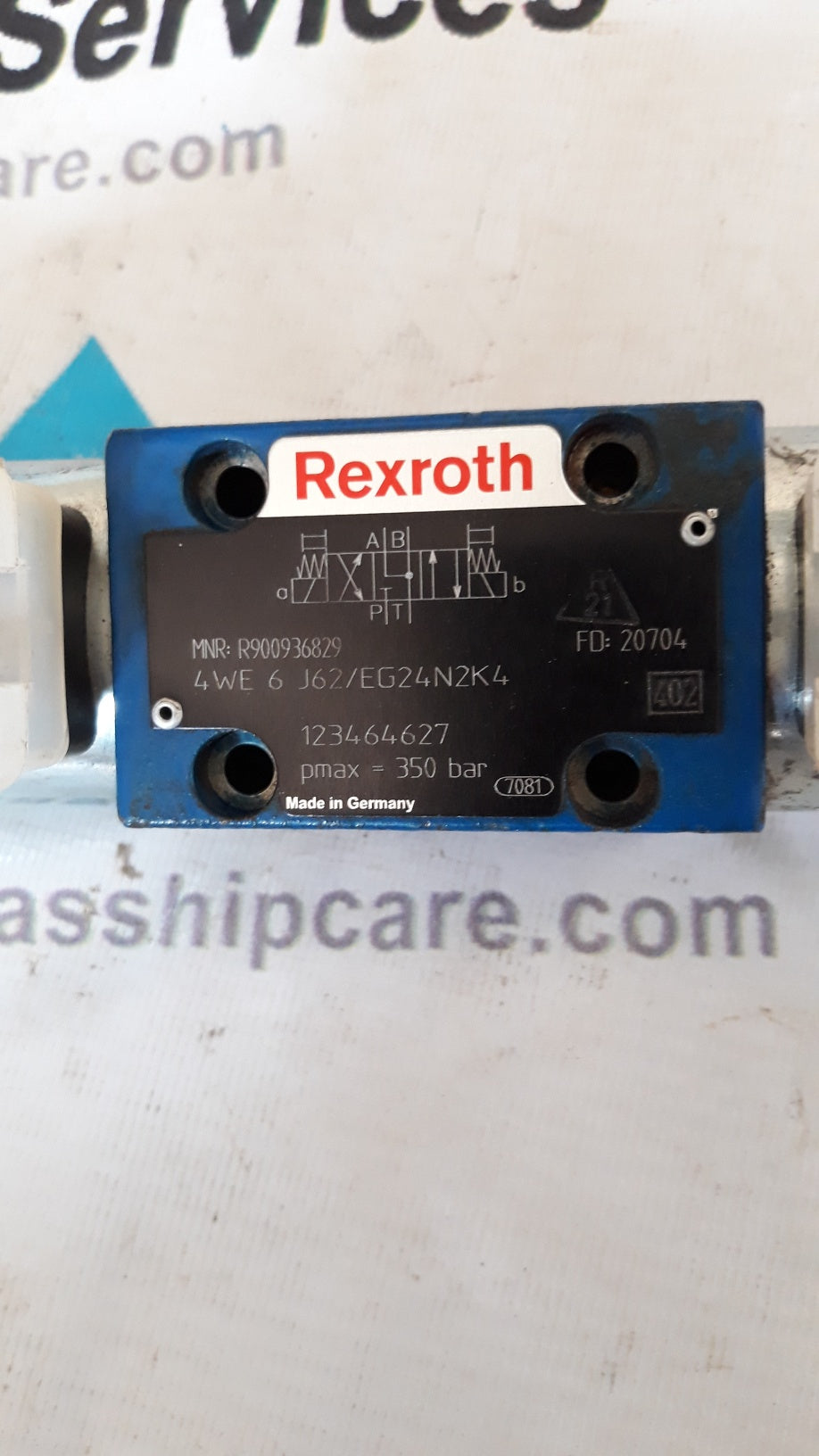 REXROTH HYDRAULIC DIRECTIONAL CONTROL VALVE 4WE6J62/EG24N2K4