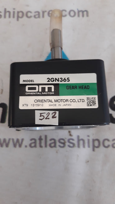 ORIENTAL MOTOR GEAR HEAD 2GN36S