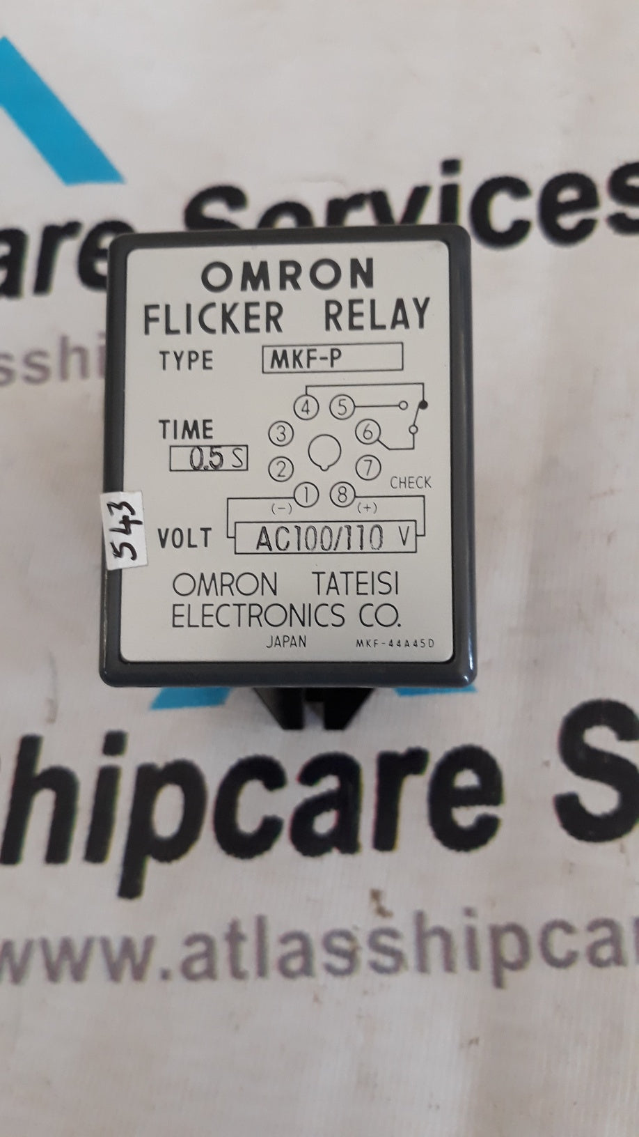 OMRON FLICKER RELAY MKF P