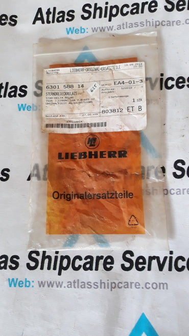 LIEBHERR STAR DELTA RELAY 630158814