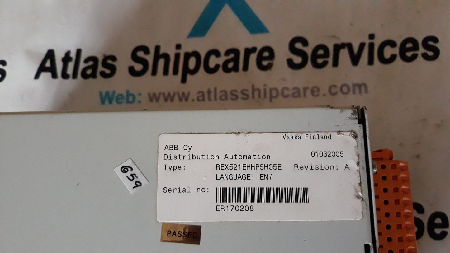 ABB REX 521EHHPSH05E FEEDER PROTECTION