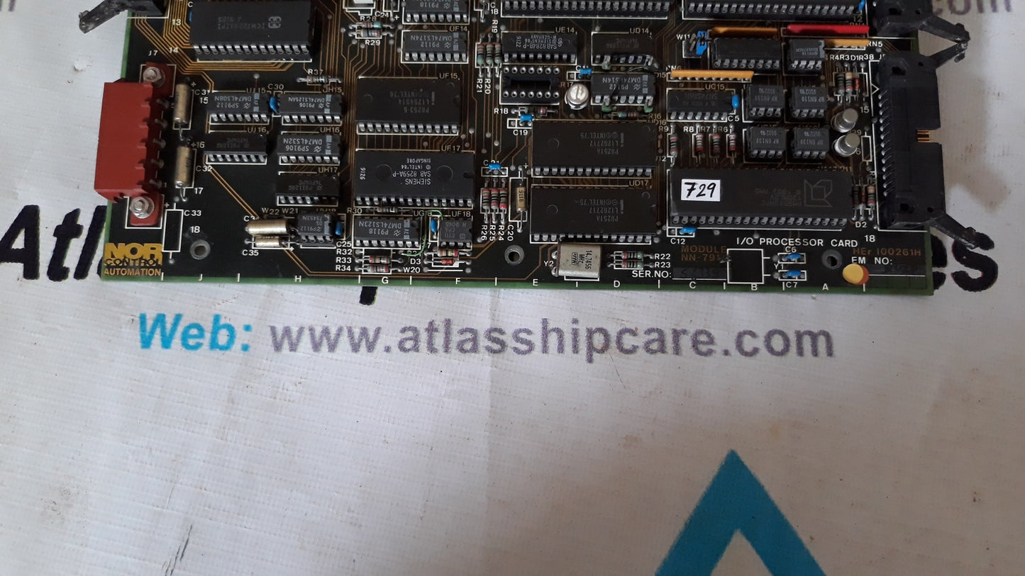 NORCONTROL GCU 8810 I/O PROCESSORE CARD NN-791
