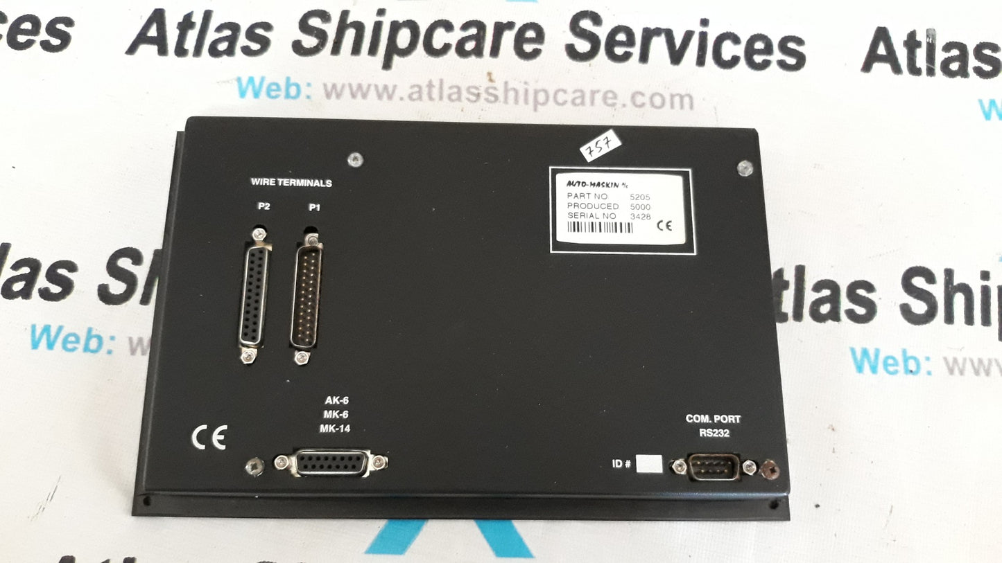 AUTO MASKIN ENGINE CONTROL SYSTEM CU 2500