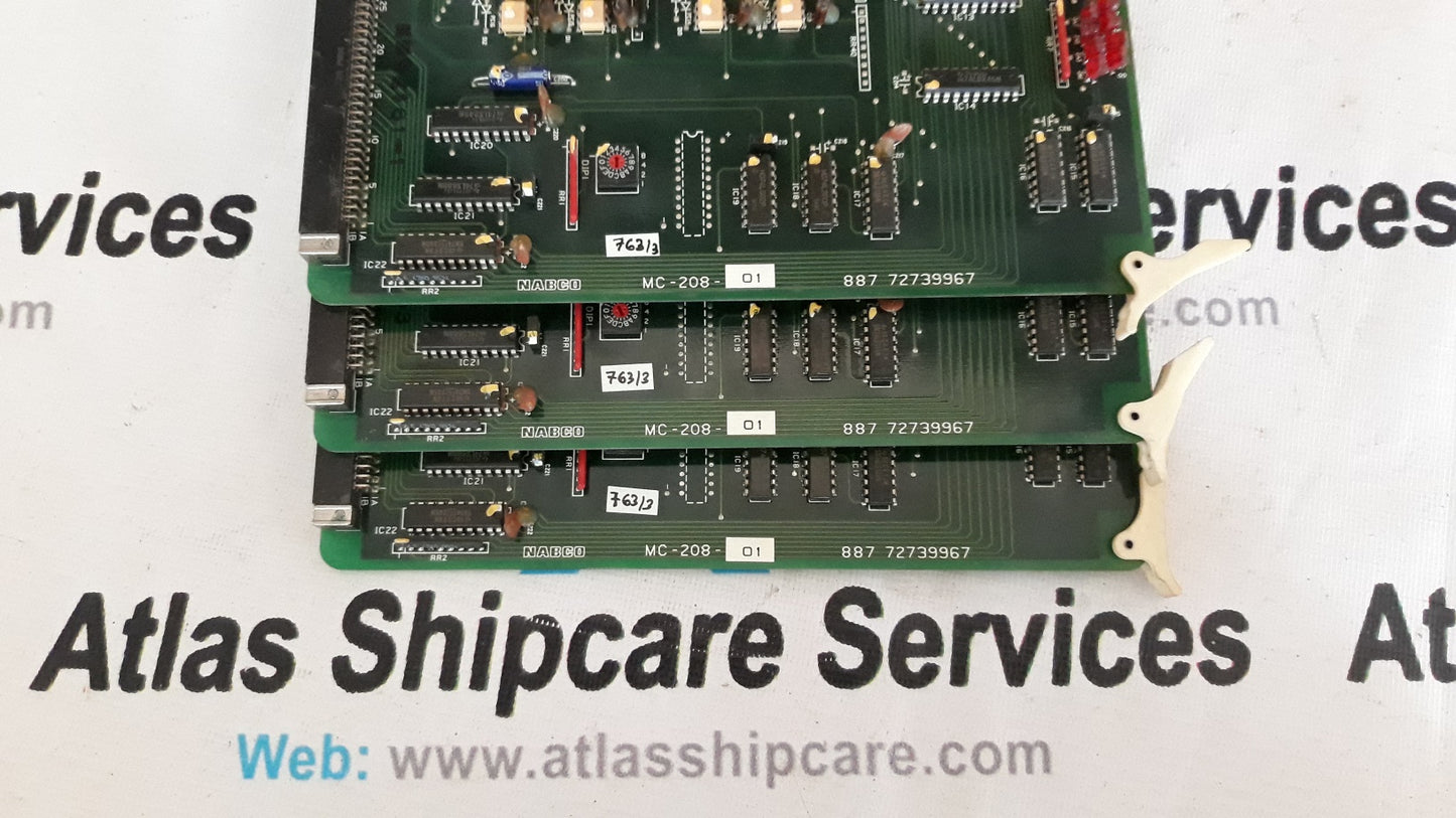 NABCO MC-208-01 887-72739967 PCB CARD