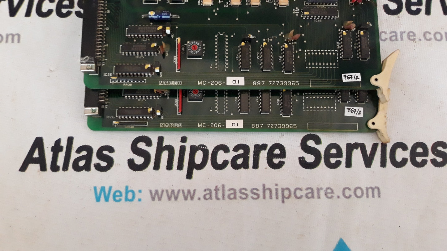 NABCO MC-206-01 887 72739965 PCB CARD