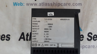 DEIF TAS-331DG SELECTABLE TRANSDUCER