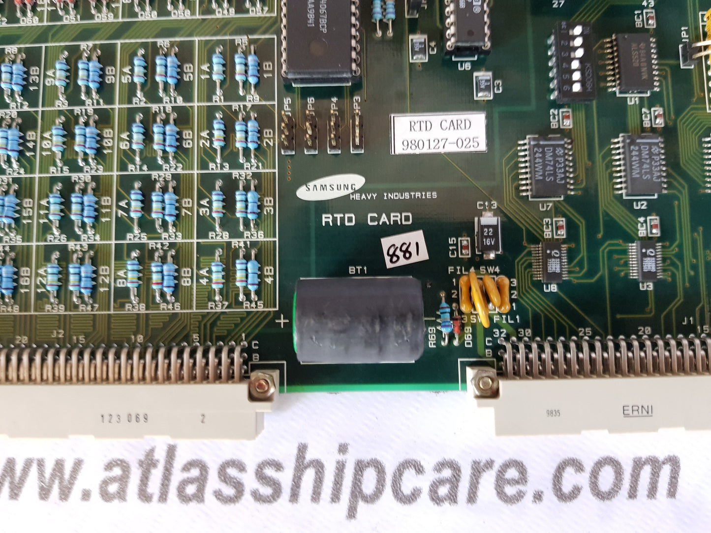 SAMSUNG SSAS21 SYSTEM PCB CARD RTD-16C