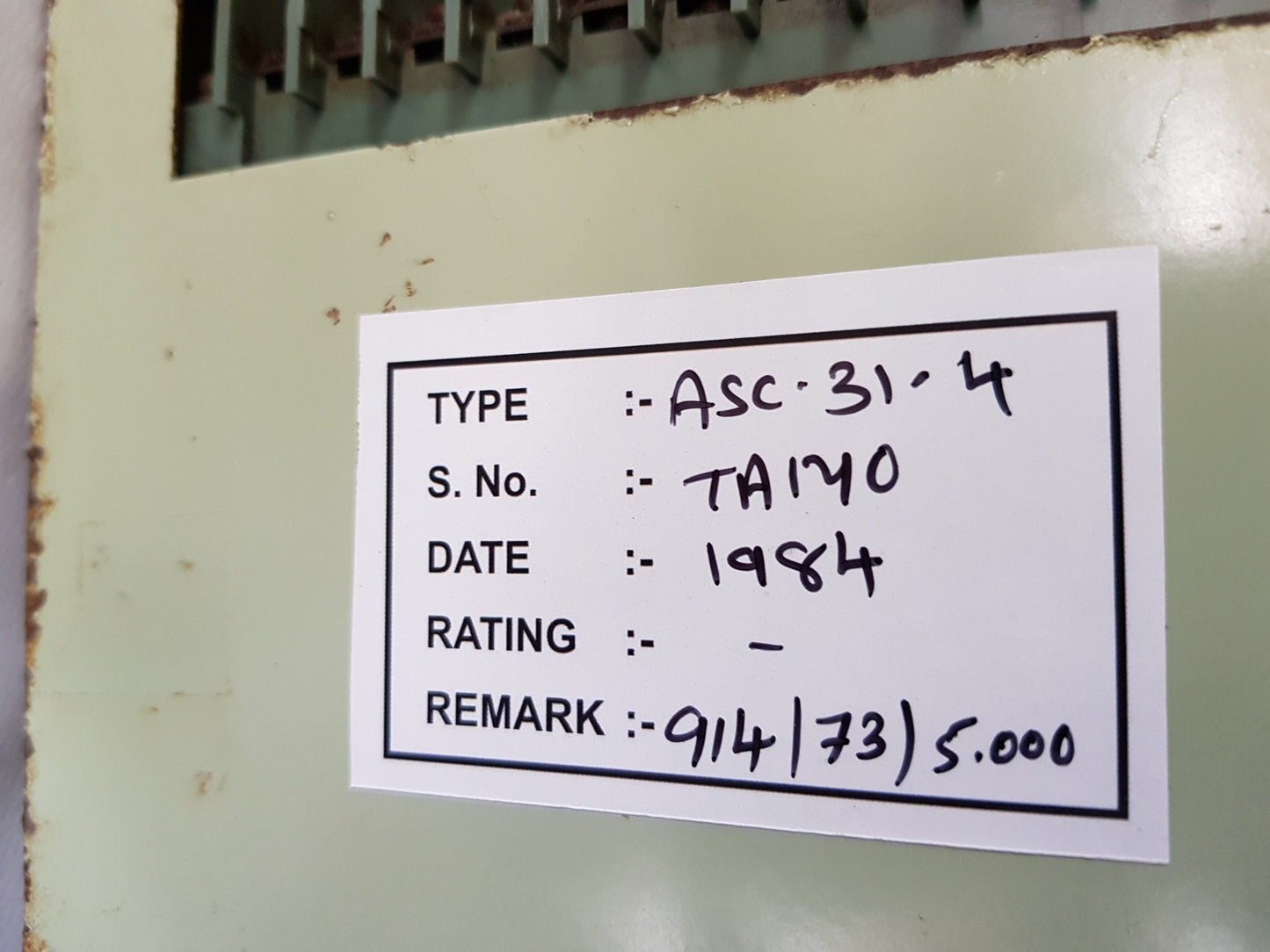 TAIYO AVR ASC-31-4