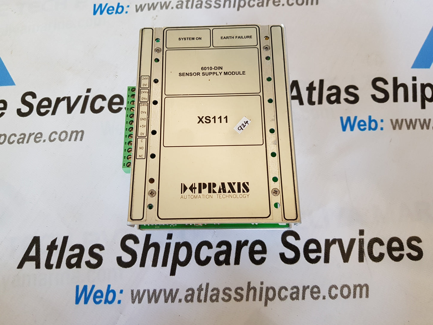 PRAXIS AUTOMATION XS111 SENSOR SUPPLY MODULE