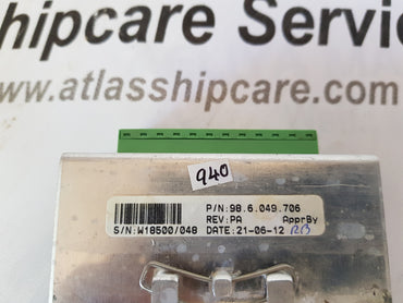 PRAXIS AUTOMATION MODULE 98.6.049.706