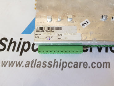 PRAXIS AUTOMATION I/O BOARD 98.6.030.702