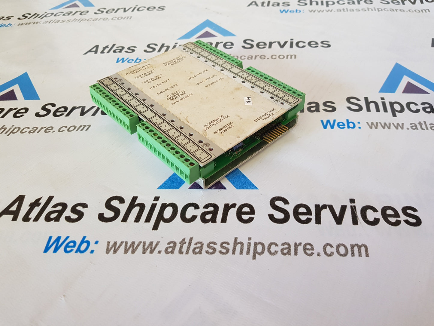 PRAXIS AUTOMATION I/O BOARD 98.6.032.702