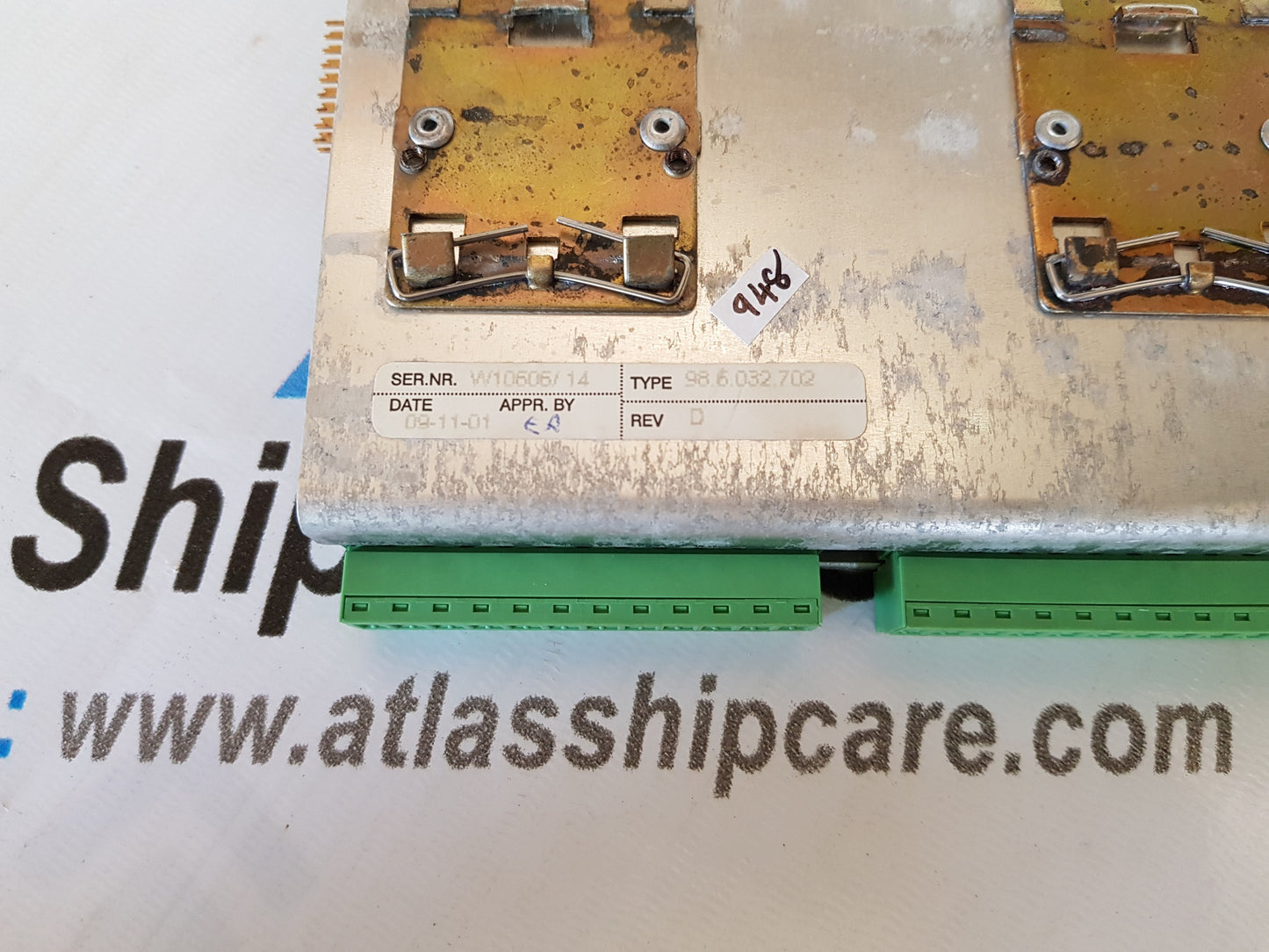 PRAXIS AUTOMATION I/O BOARD 98.6.032.702