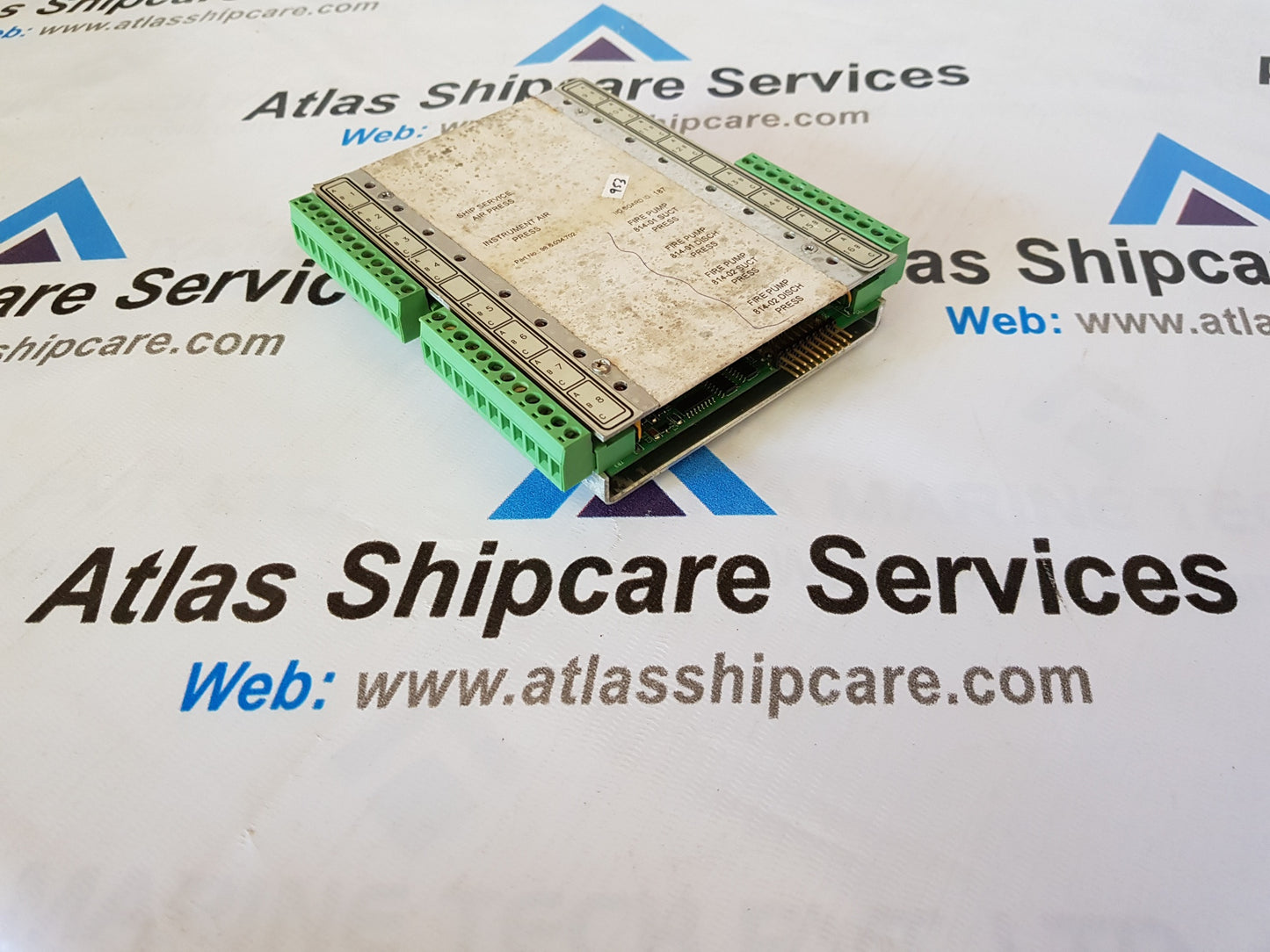 PRAXIS AUTOMATION I/O BOARD 98.6.034.702