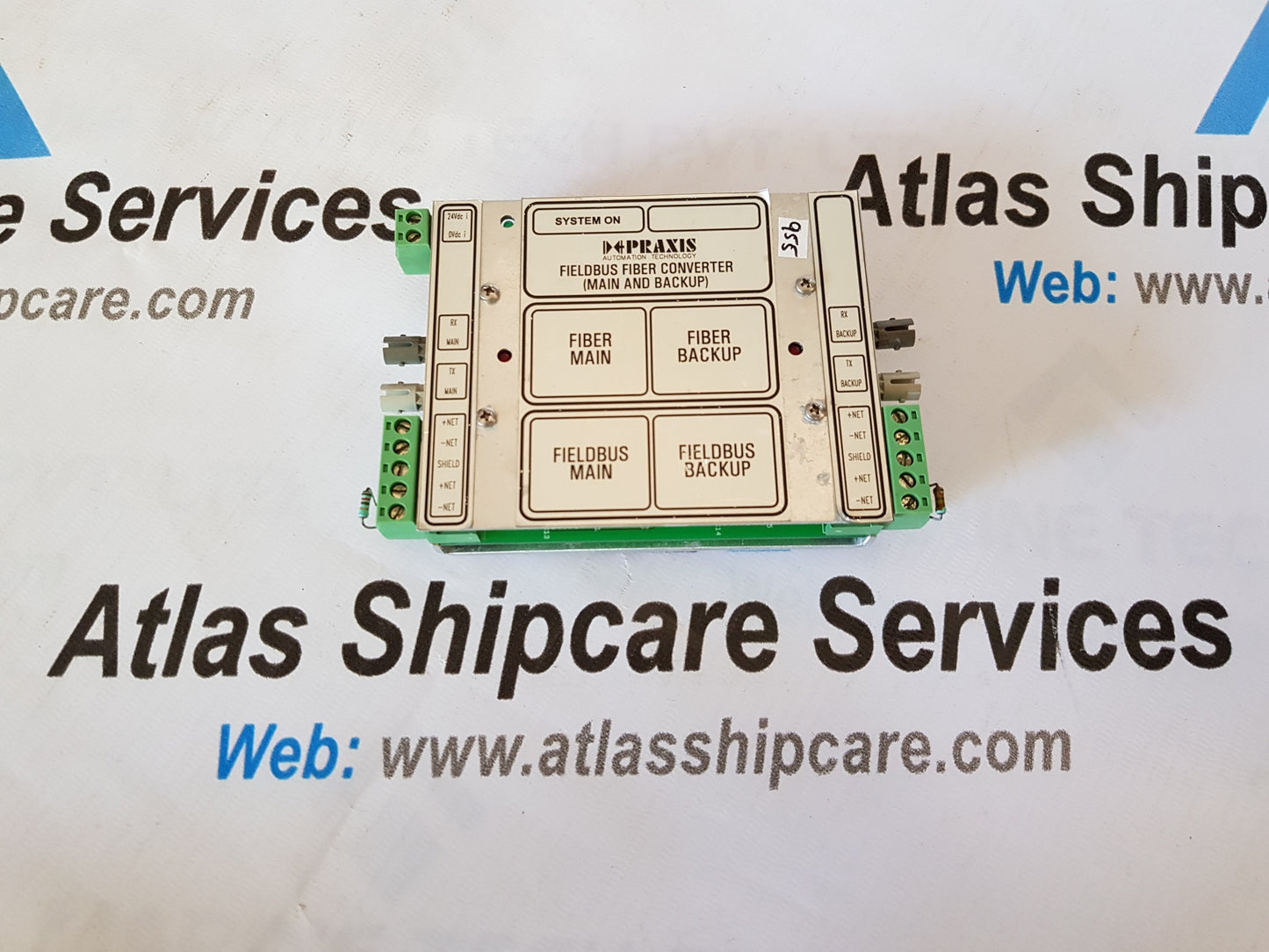 PRAXIS AUTOMATION FIELDBUS FIBER CONVERTER