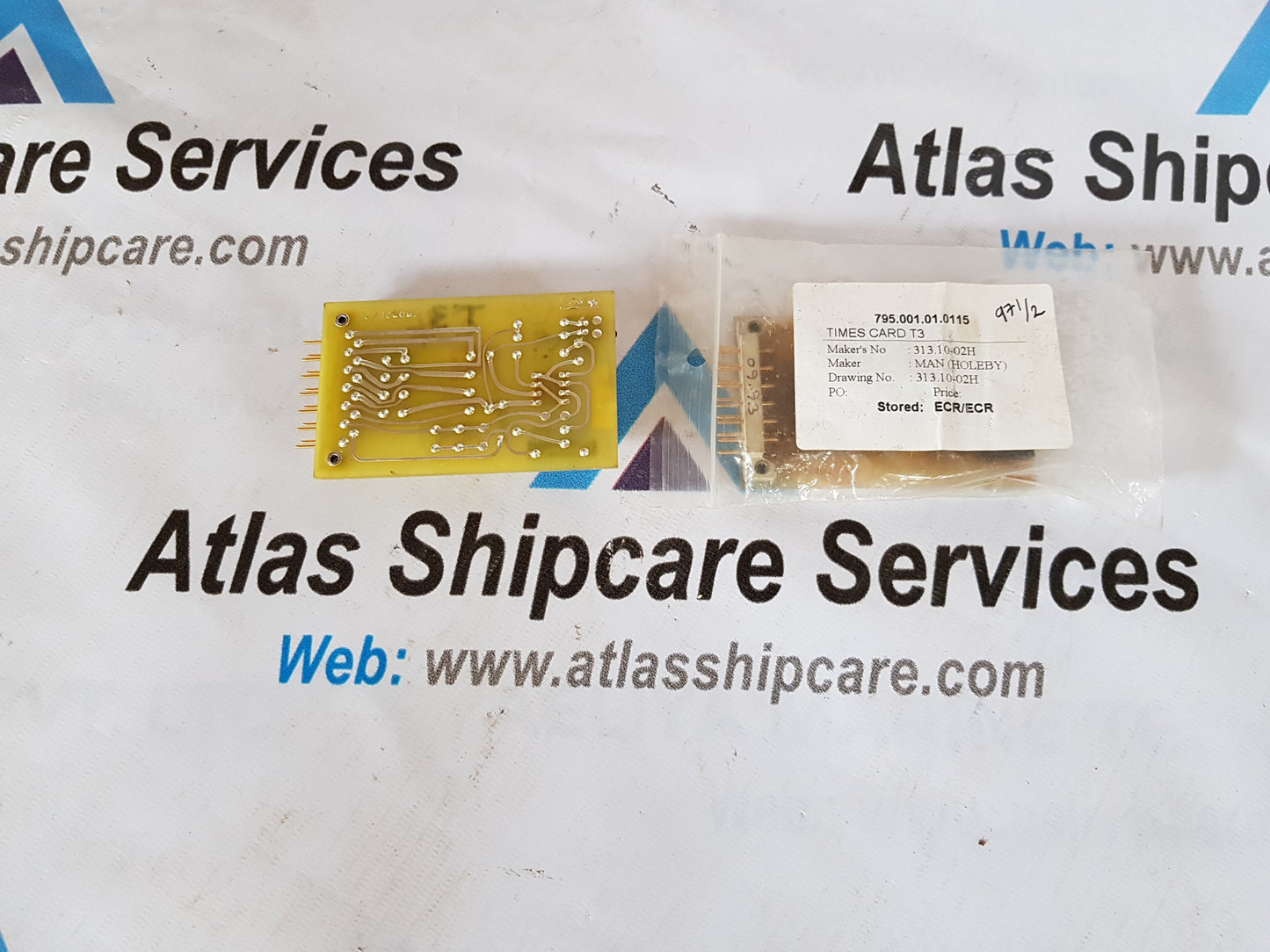 MAN HOLEBY TIMES CARD T3