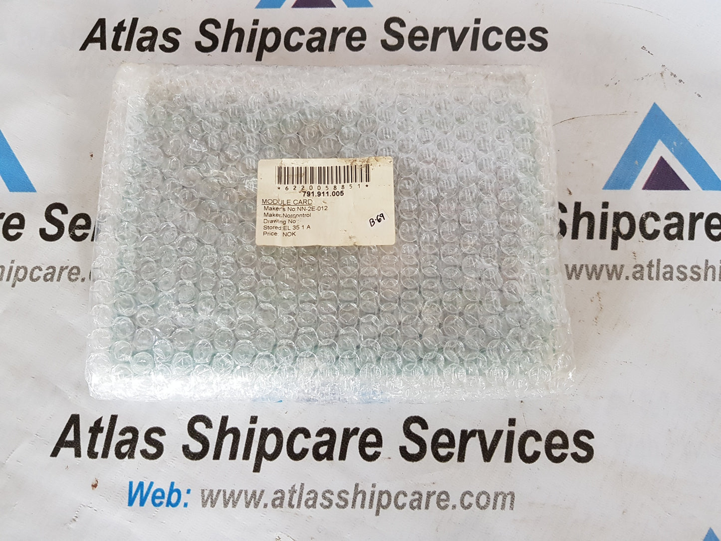 NORCONTROL NN-2E-012 MODULE CARD