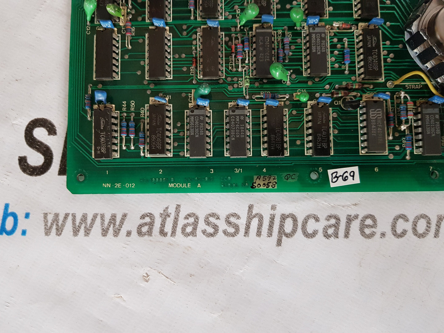 NORCONTROL NN-2E-012 MODULE CARD