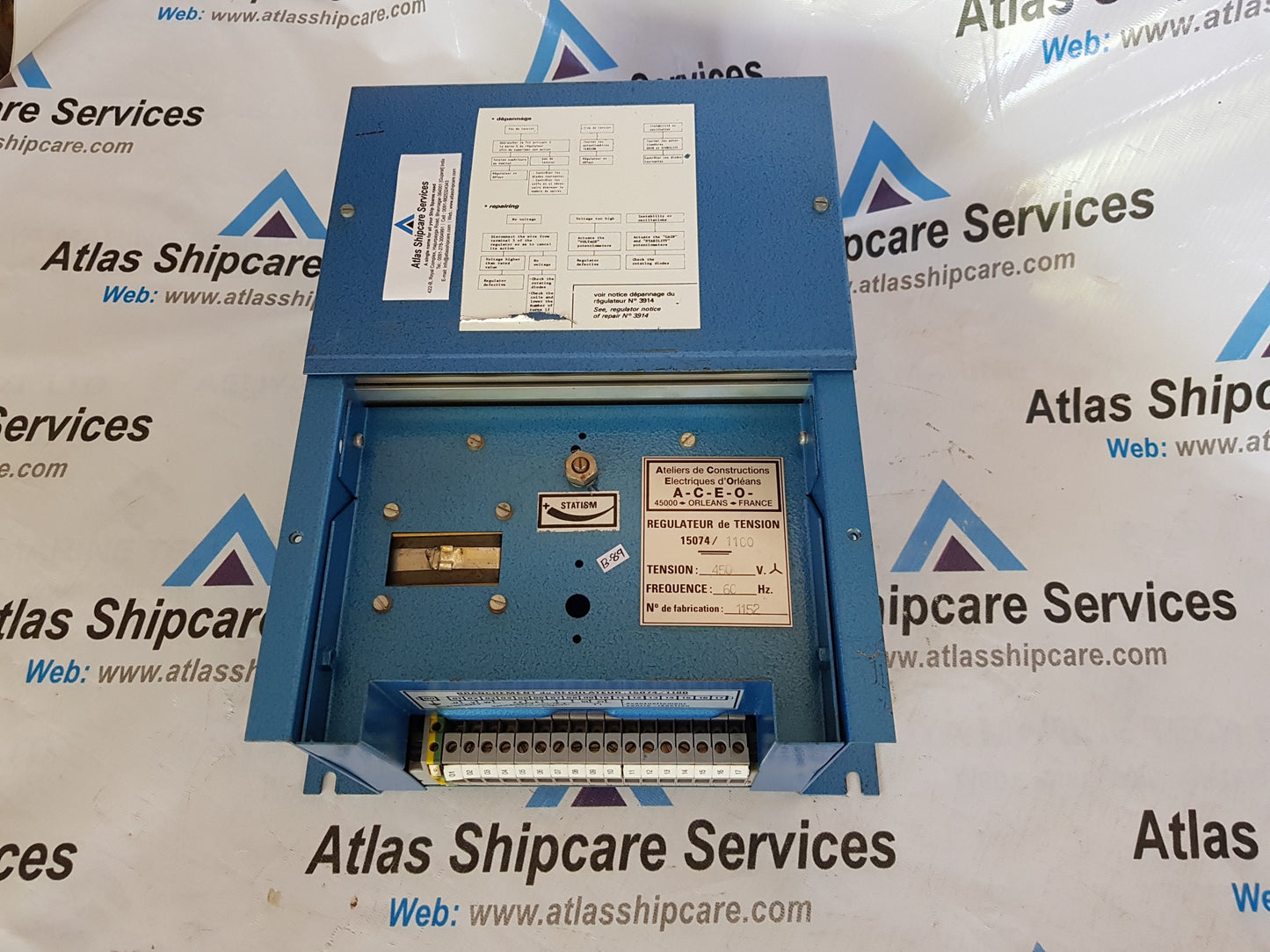 VOLTAGE REGULATEUR DE TENSION 15074/1100