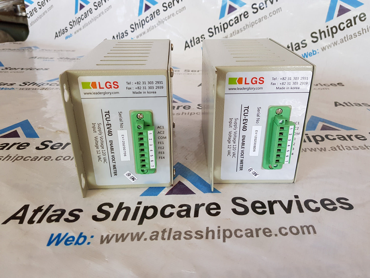 LGS TCU-EV40 ENABLE VOLT METER