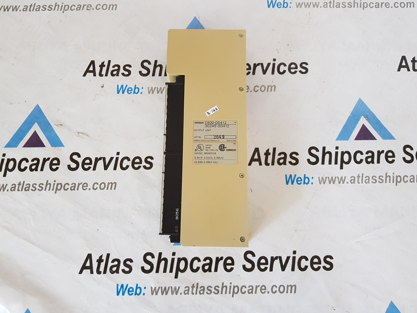 OMRON PLC DC OUTPUT MODULE C500-0D412 3G2A5-0D412