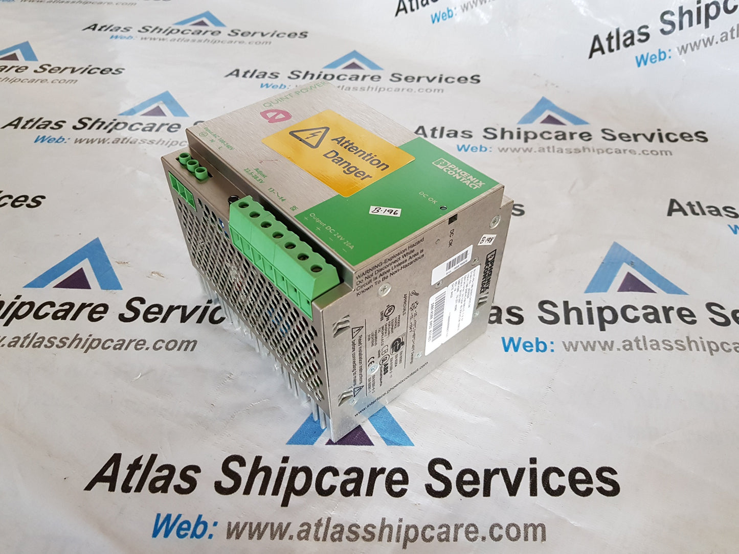 PHOENIX CONTACT QUINT-PS-100-240AC/24DC/20 POWER SUPPLY