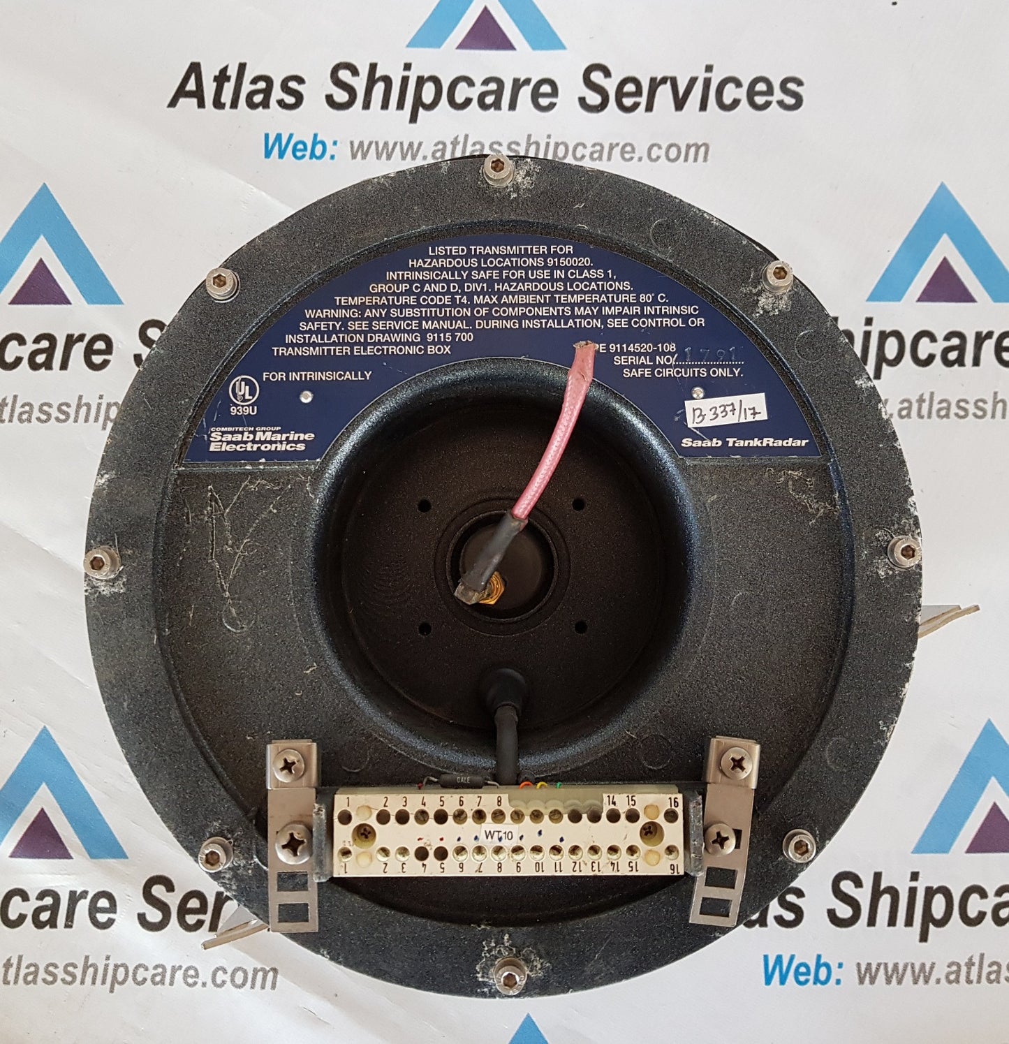 SAAB TANK RADAR TRANSMITTER 9114520-108