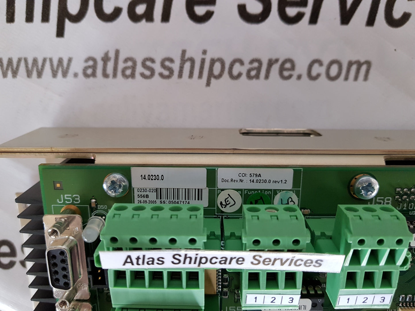 MAN B&W MASTER CONTROL UNIT 3157167-5
