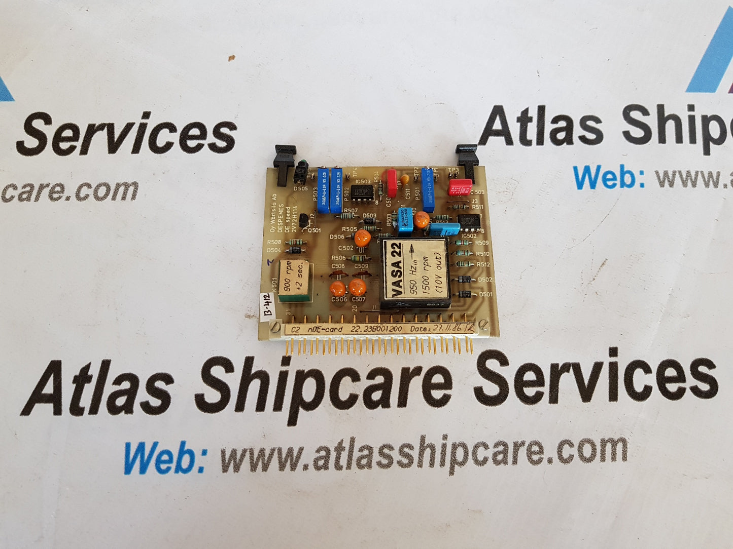 WARTSILA C2 NDE-CARD 22.23B001200