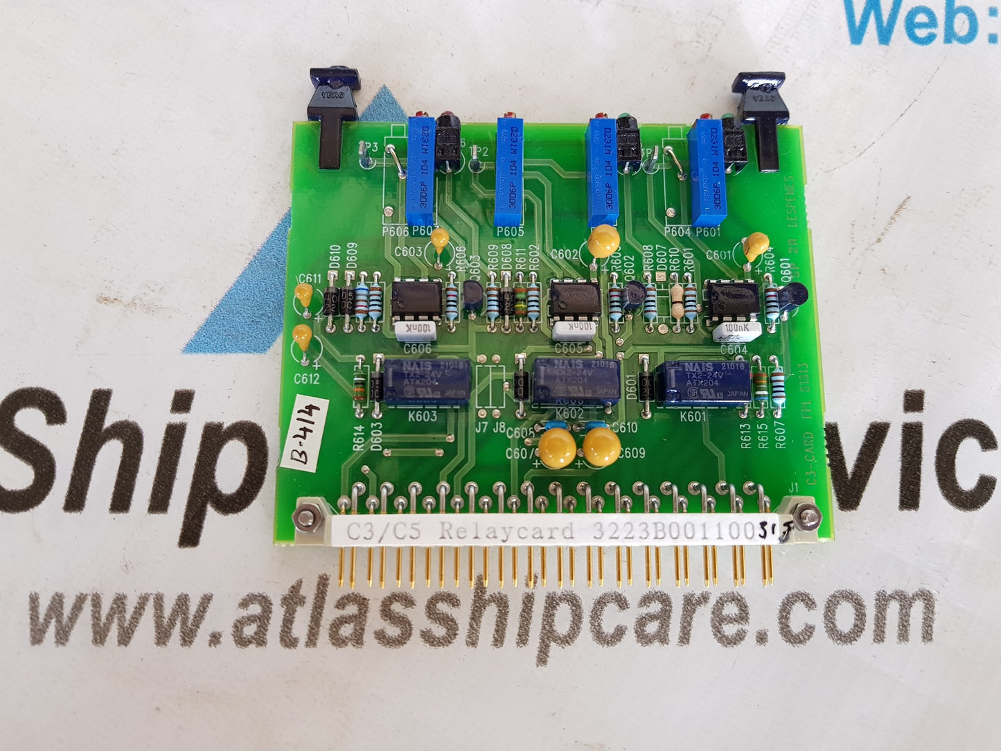 WARTSILA C3/C5 RELAY CARD 3223B00110031