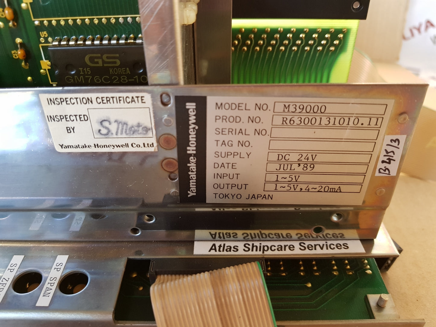 YAMATAKE HONEYWELL M39000