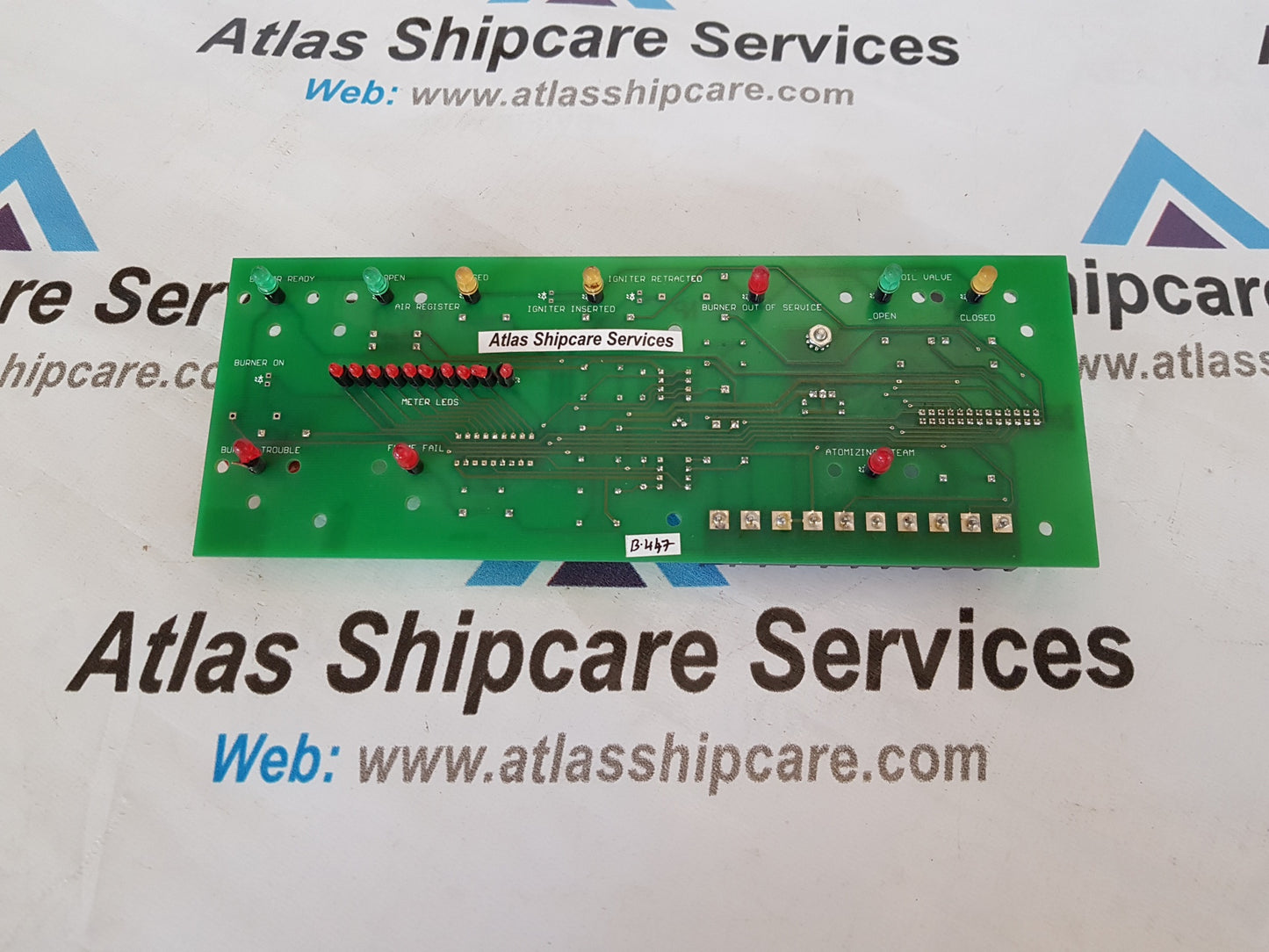 TMS BDU2002 RIGHT PANEL BURNER BOARD