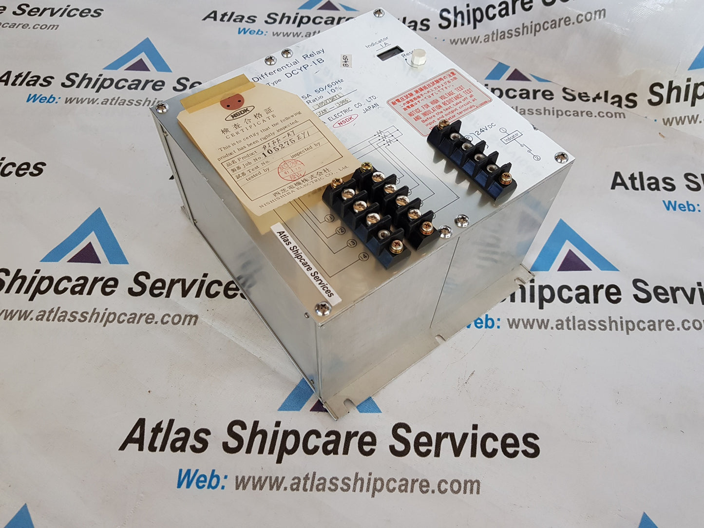 NISHISHIBA DCYP-1B DIFFERENTIAL RELAY