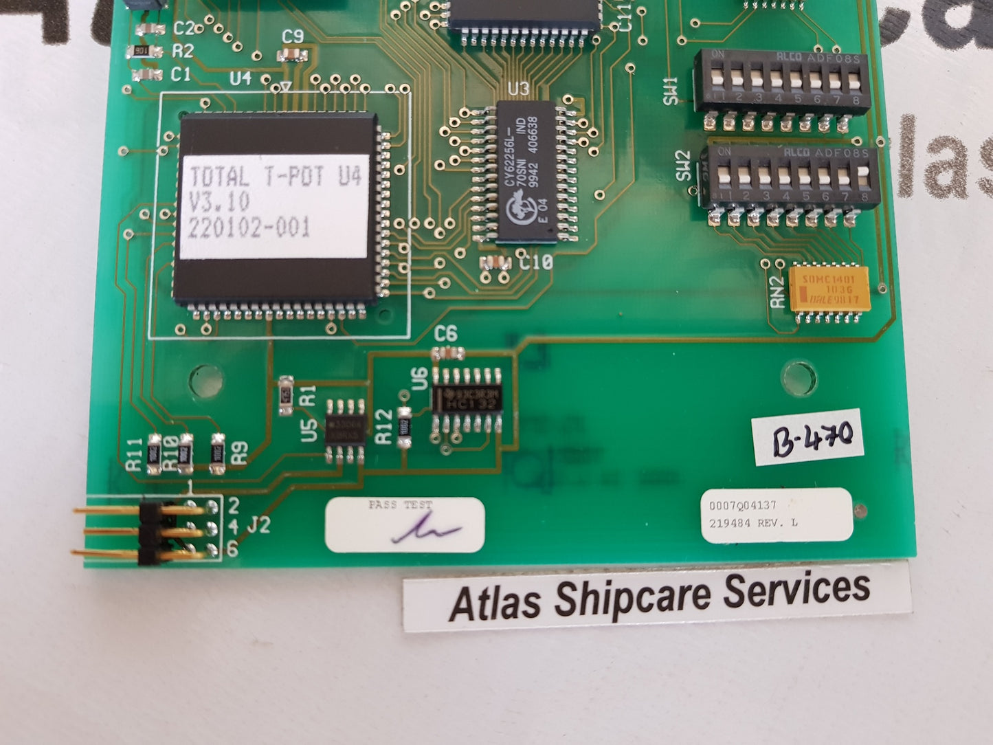 PCB COMMUNICATION M/D TOTCO P/N 219484