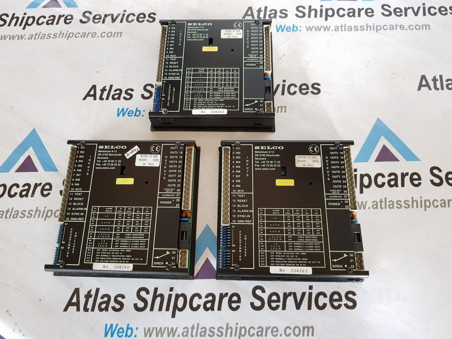 SELCO M1000-29-00B ALARM ANNUCIATOR UNIT