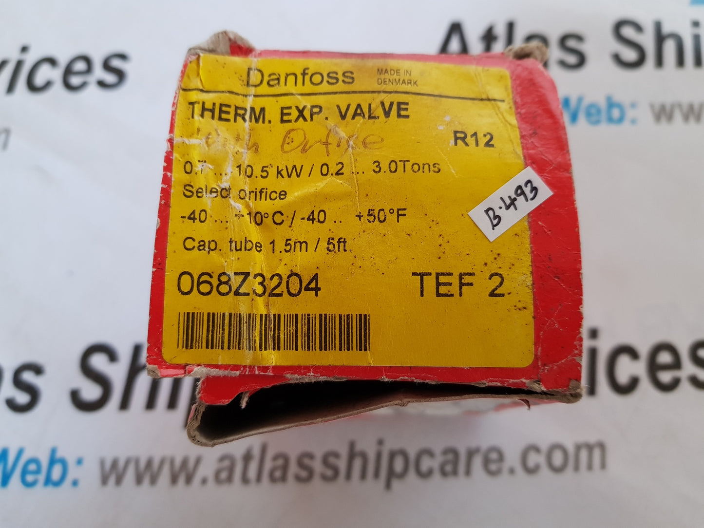 DANFOSS THERM EXP VALVE TEF2