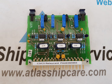 WARTSILA C3/C5 RELAY CARD PAAE065993
