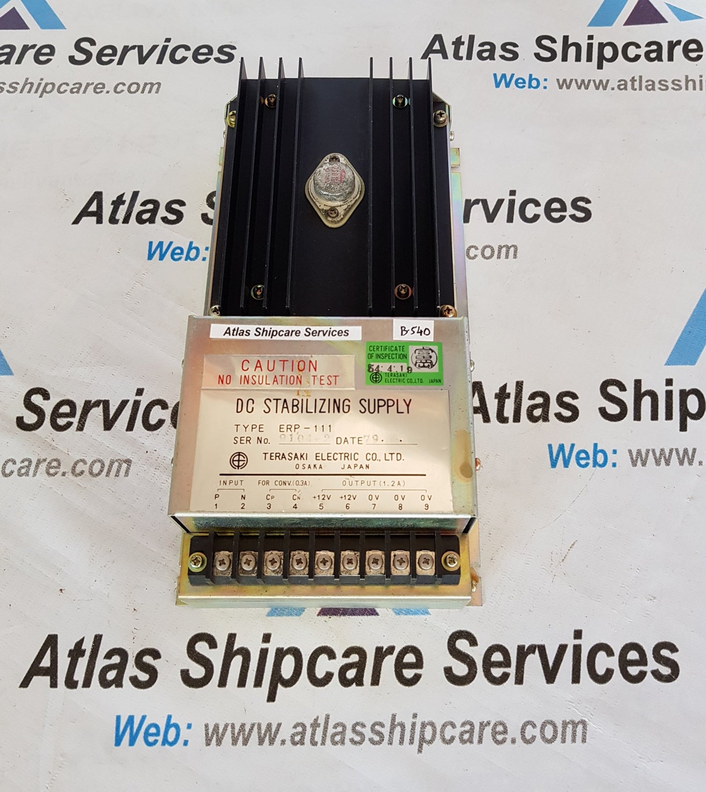 TERASAKI DC STABILIZING SUPPLY ERP-111