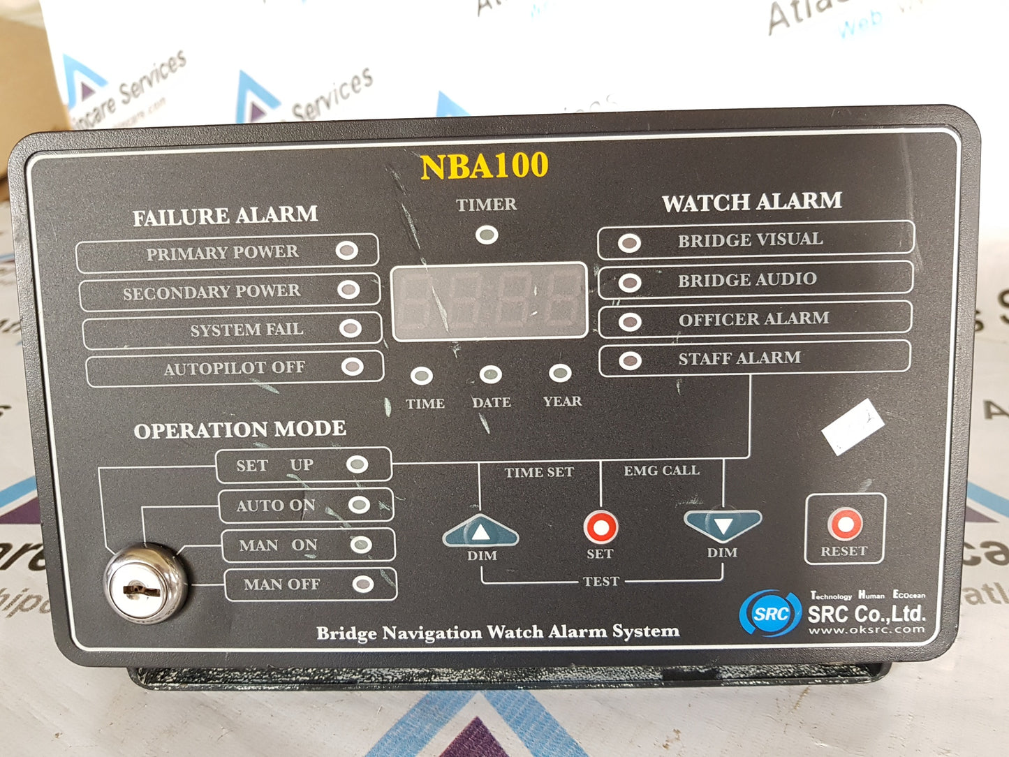 SRC BRIDGE NAVIGATION WATCH ALARM SYSTEM NBA100