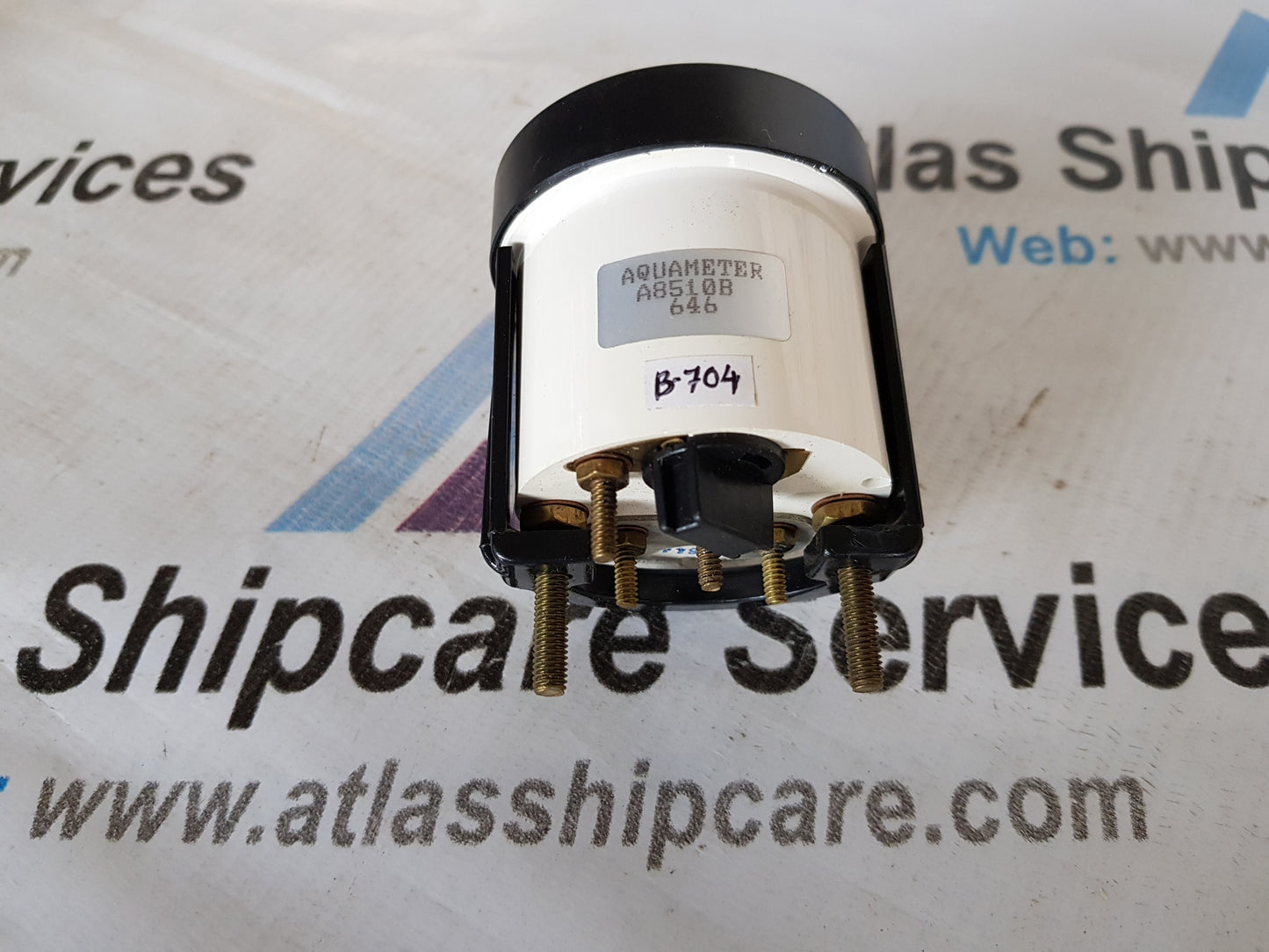 AQUA METER ENGINE GUAGE AMMETER P/N 468120