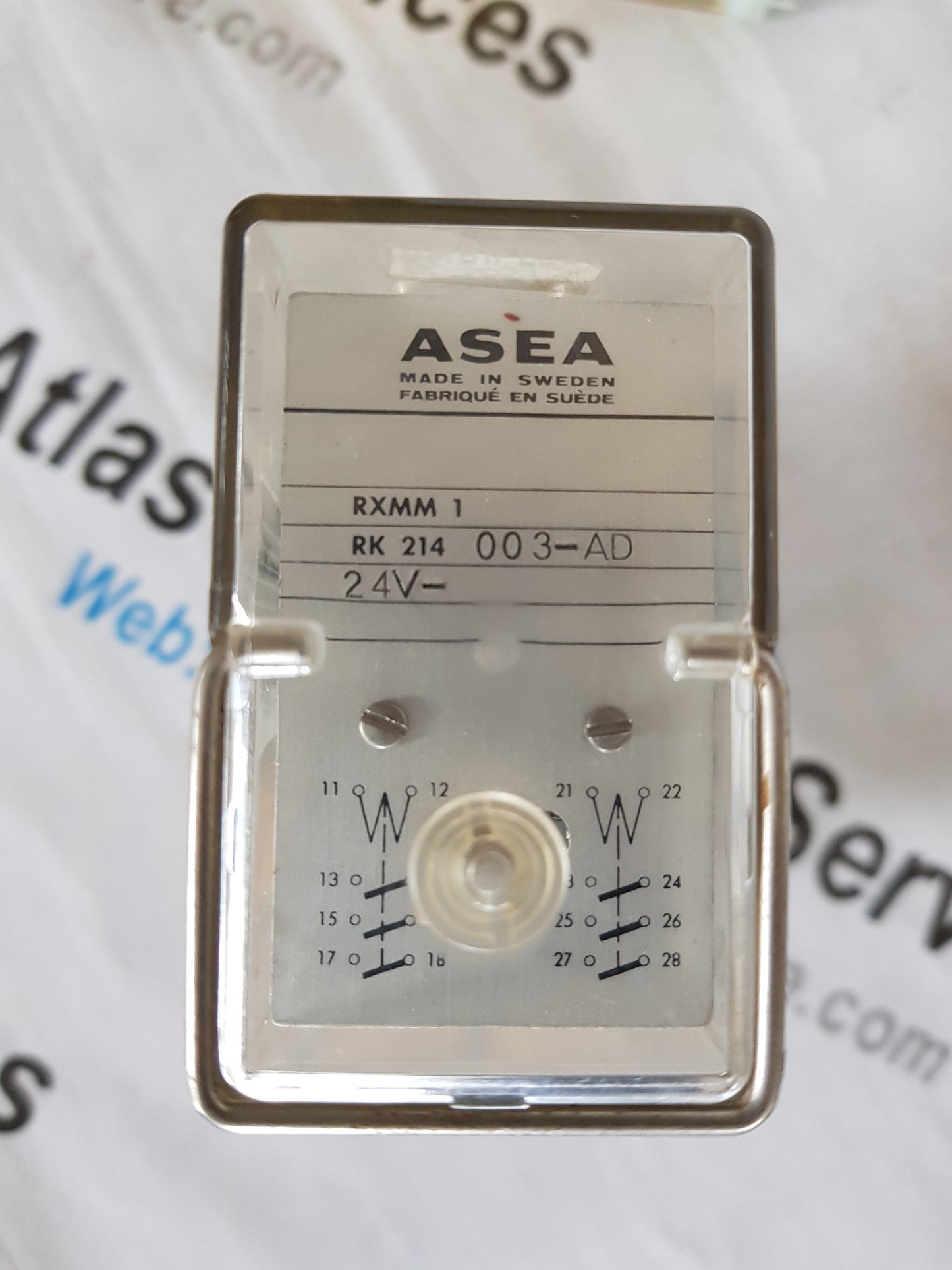 ASEA RXMM 1 RK 214 003-AD 24V- RELAY MODULE
