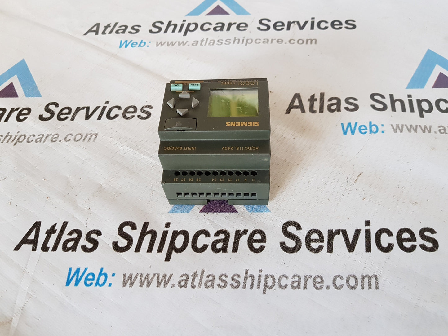 SIEMENS LOGO! 230RC 6ED1 052-1FB00-0BA6 LOGIC MODULE