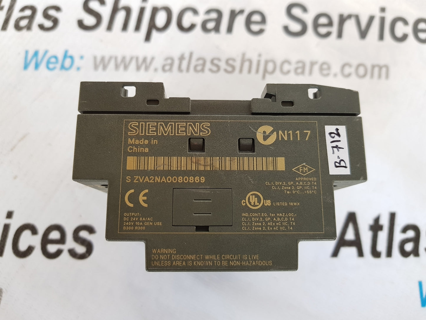 SIEMENS LOGO! 230RC 6ED1 052-1FB00-0BA6 LOGIC MODULE
