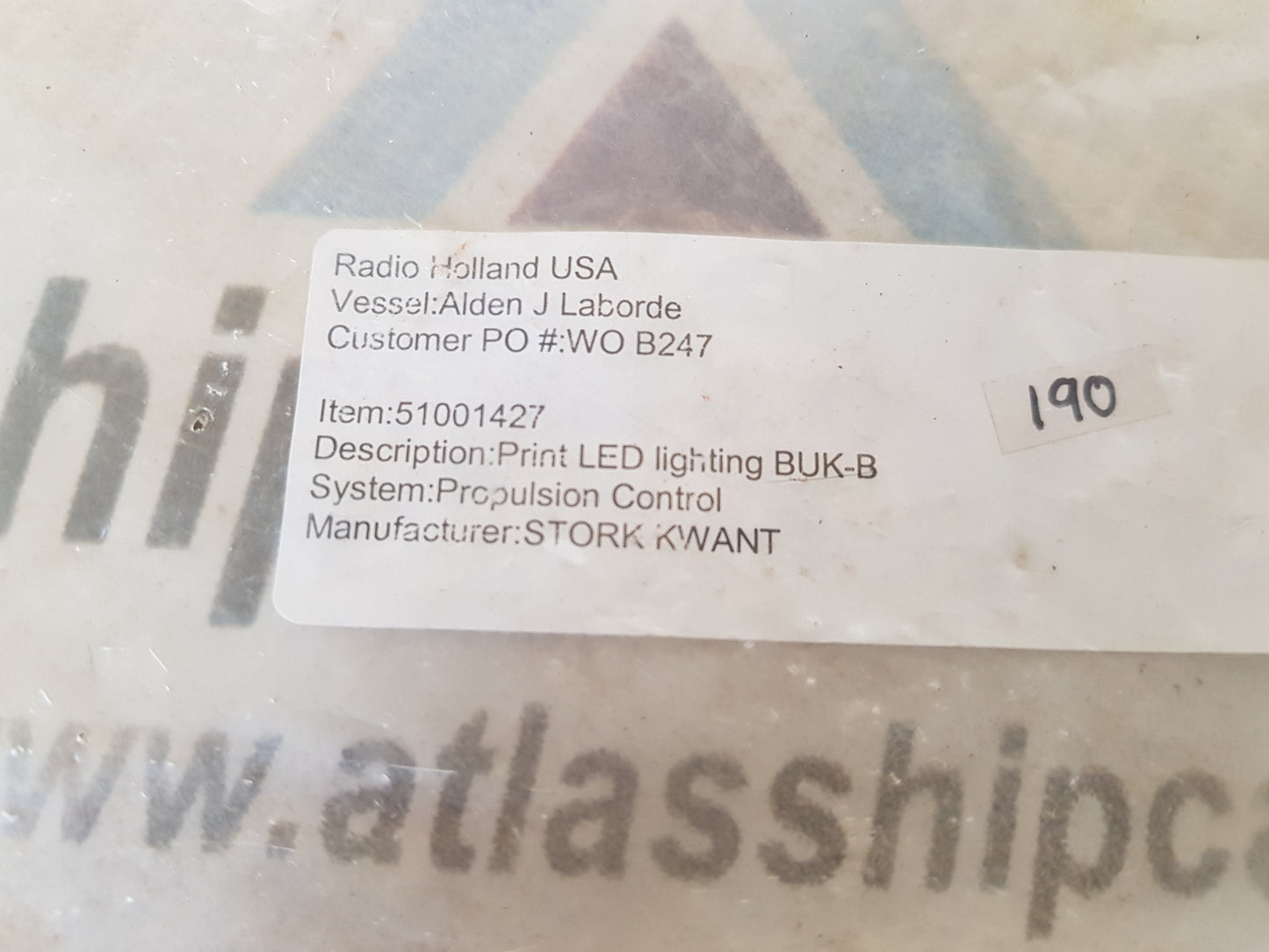 RADIO HOLLAND USA PRINT LED LIGHTING BUK-B